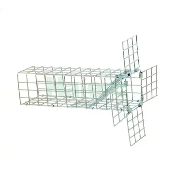 Haierc Pest Control One Way Doors Cage Metal Squirrels Trap Rodent Control Mouse Trap Cage