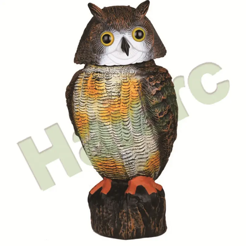 Haierc Garden Natural Scarecrow Rotat...