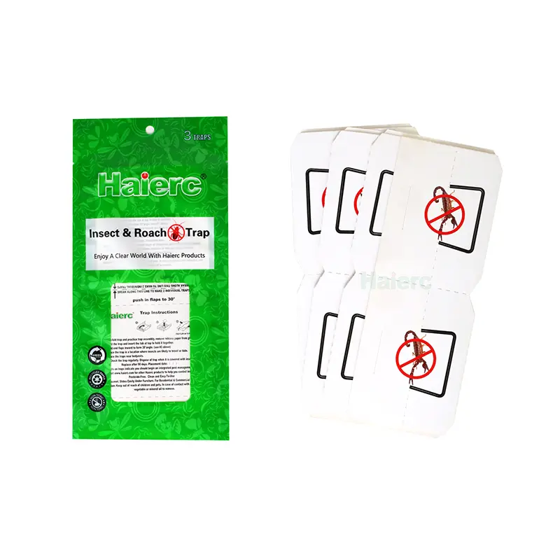 Haierc Eco friendly Pest Control 3in1 Insect Scorpion Monitor Trap HC4603S