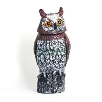 Haierc Garden Natural Scarecrow Rotat...