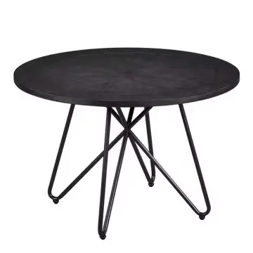 Dining Table MDF Top Metal ...