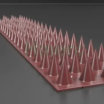 Haierc Pests Control Product Bird Cat Intruder Deterrent Repellent Wall Fence Spikes HC1117-V3