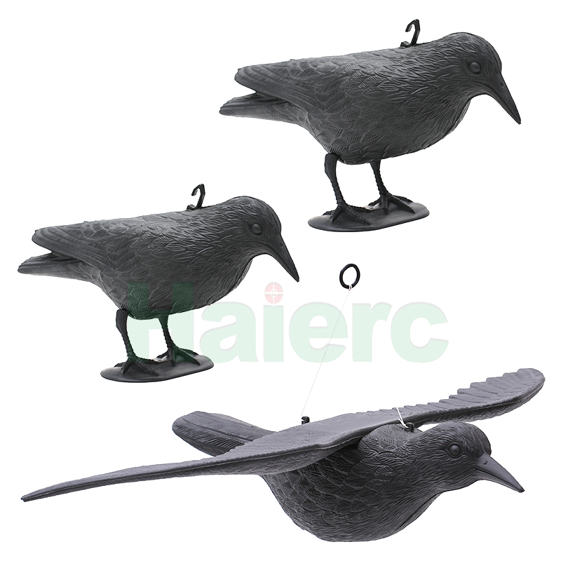 Haierc plastic crow for hun...