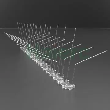 Haierc Outdoor Plastic Eco Friendly Pigeon Bird Repellent Anti Bird Spikes HC1102-W4S