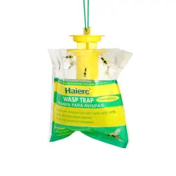 Haierc Plastic Hanging Insect Control Wasp Trap Bag Yellow Jacket Trap HC4702S