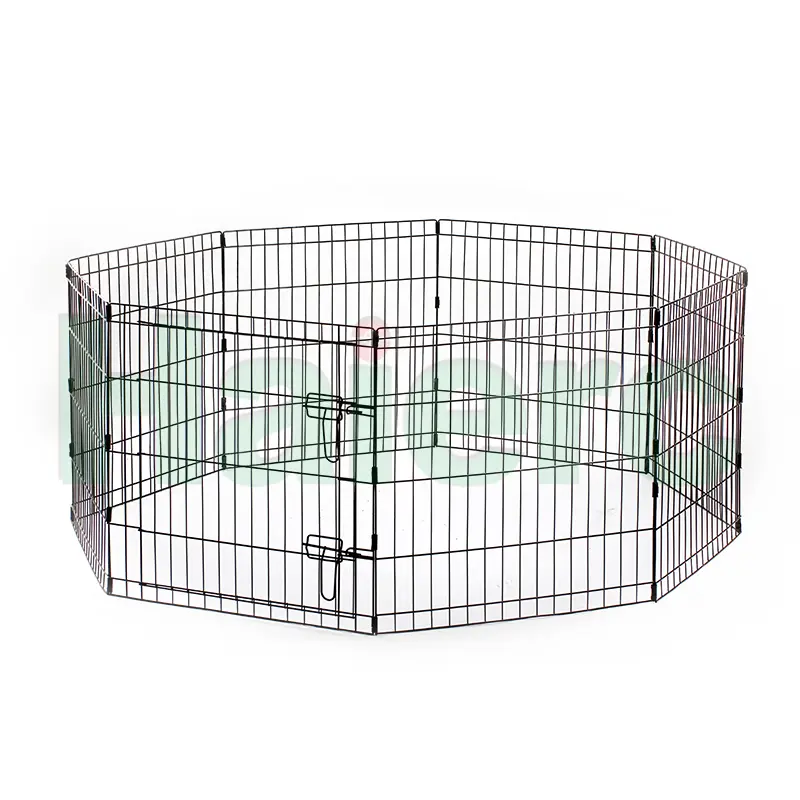 Haierc Heavy Duty Foldable Portable Animal Exercise Dog Fence