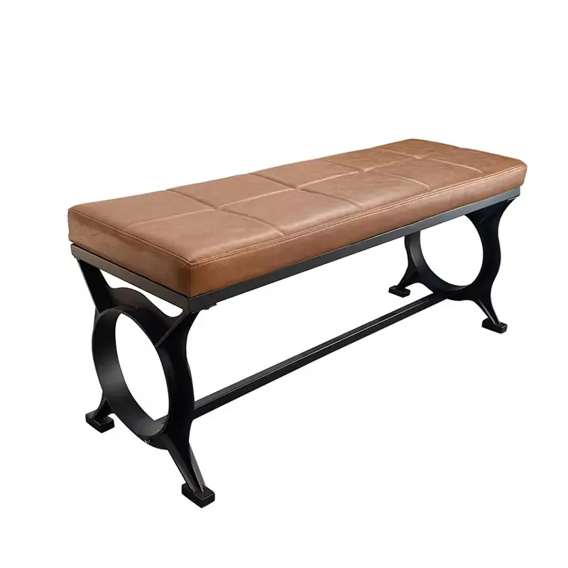 Dining Table Bench Pu Leather Seat Lo...