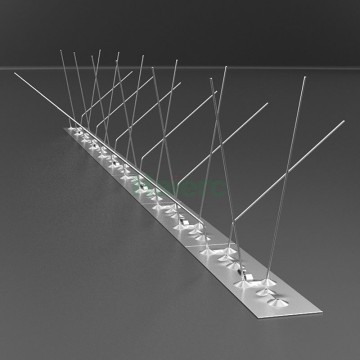 Anti Pigeon Bird Repellent Spikes Keep Birds Away Stainless Steel SUS304 Bird Spikes HC1106-W4