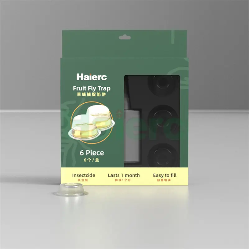 Haierc Fruit Fly Monitor Trap with Bait