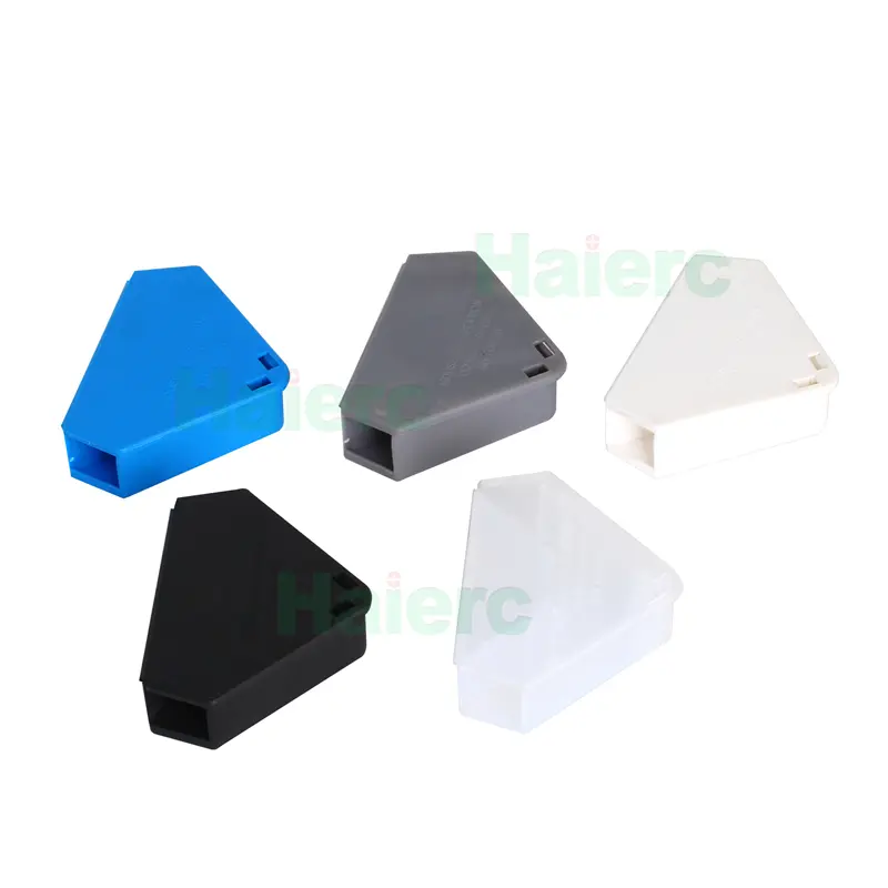 Haierc Indoor Corner Safe Reusable Lockable Plastic Mice Trap Bait Box Rat Bait Station HC2112