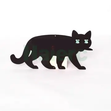 Haierc Metal Cat Scarer Garden Ornaments HC1627